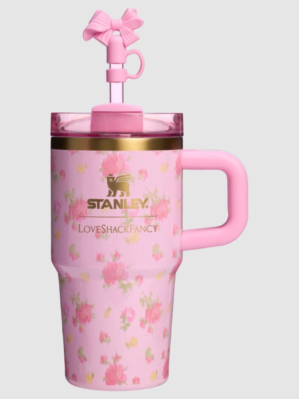 Stanley x LoveShackFancy NEW 20 oz FlowState Tumbler in Ibiza Sunset